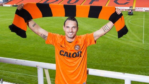 Rodney Sneijder at Tannadice