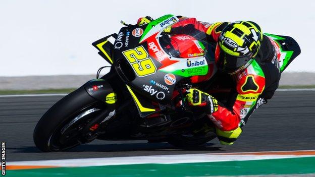 Italian MotoGP rider Andrea Iannone