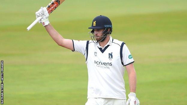 Dom Sibley still holds the record for the highest score in English cricket this summer, his 244 against Kent at Canterbury in June