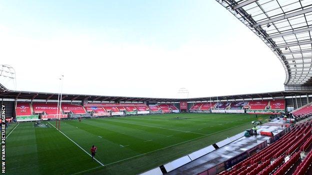 Parc y Scarlets hosted Wales' four home autumn international matches