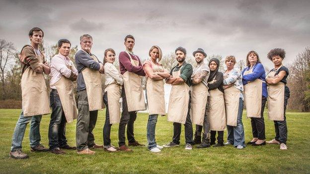 Bake Off contestants 2015