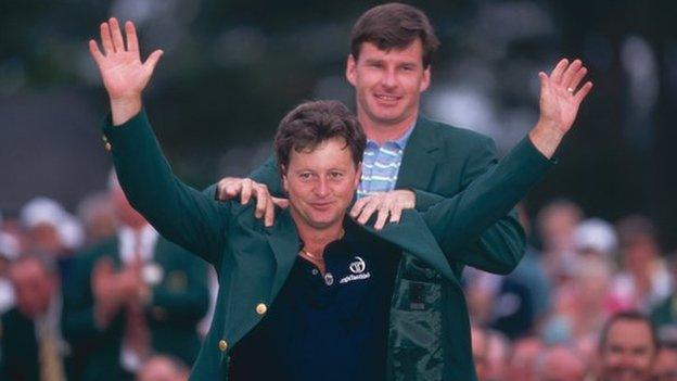 Woosnam green jacket