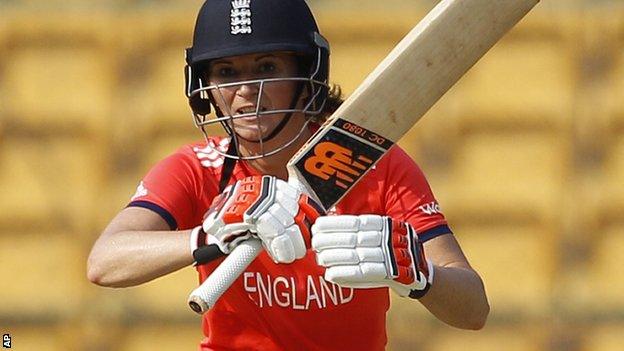 England women captain Charlotte Edwards