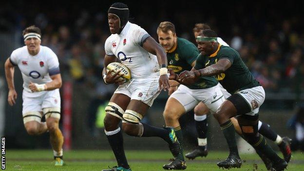 England host South Africa in their opening Autumn international on 3 November