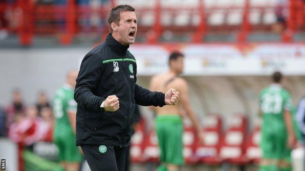 Celtic manager Ronny Deila