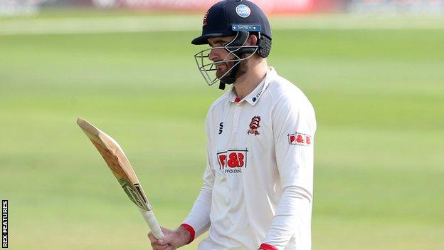 Essex batsman Paul Walter made 96