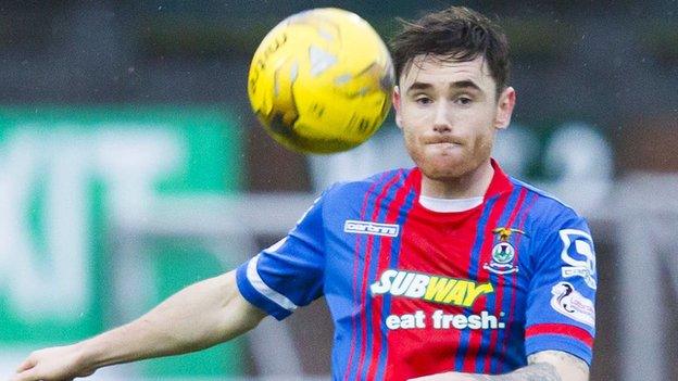 Inverness Caledonian Thistle midfielder Greg Tansey