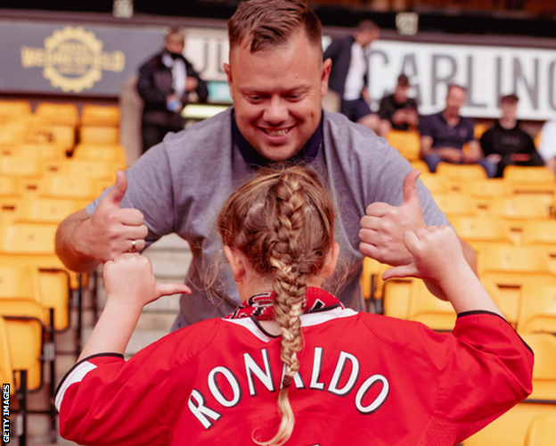 Ronaldo's return was celebrated by fans young and old