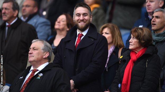 Ryan Jones made his Wales debut in 2004