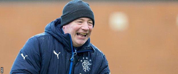 Former Rangers manager Ally McCoist