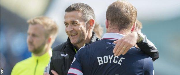 Jim McIntyre and Liam Boyce