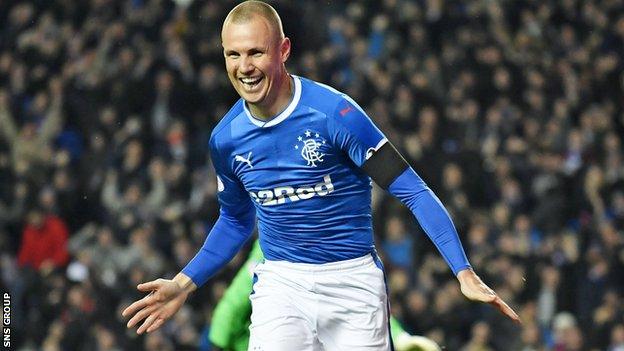 Rangers striker Kenny Miller