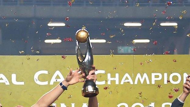 Caf Champions League trophy