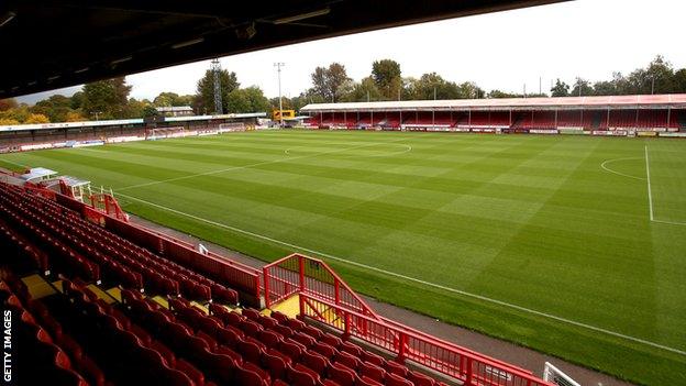 Crawley Town's Broadfield Stadium