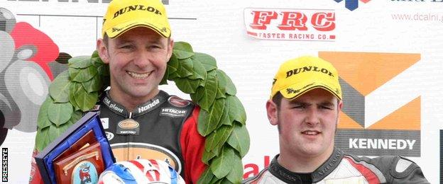 Steve Plater and Michael Dunlop