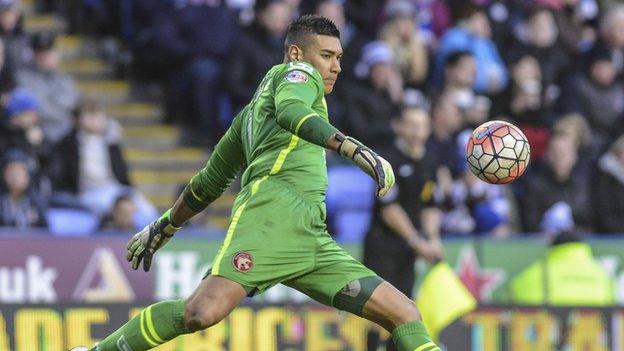 Walsall keeper Neil Etheridge