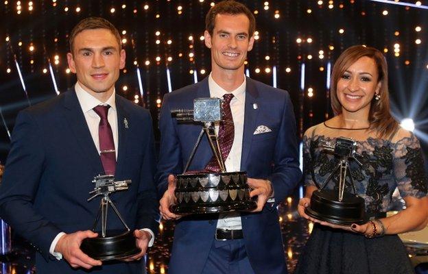 BBC Sports Personality of the Year 2015 top three