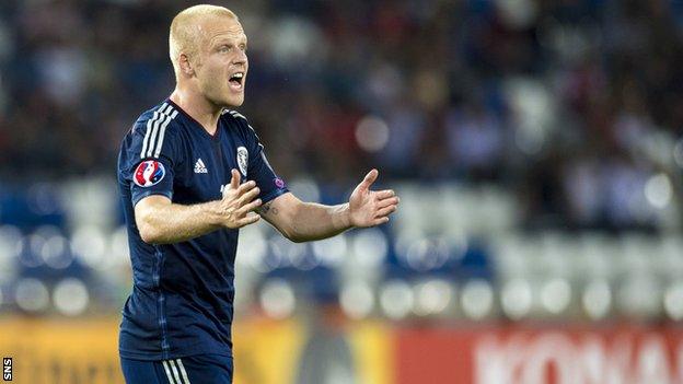 Scotland forward Steven Naismith