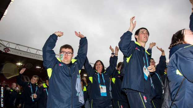 Special Olympics GB National Summer Games 2017 opening ceremony