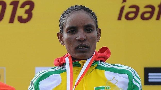 Ethiopian distance star Belaynesh Oljira