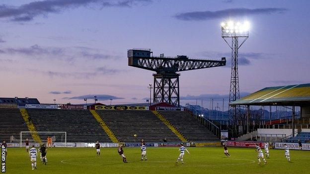 Cappielow Stadium, Greenock