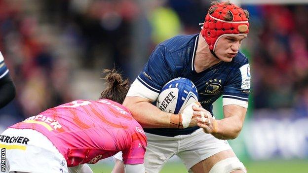 Josh van der Flier in action for Leinster