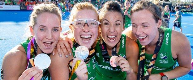 Nicci Daly, Zoe Wilson, Anna O'Flanagan and Megan Frazer