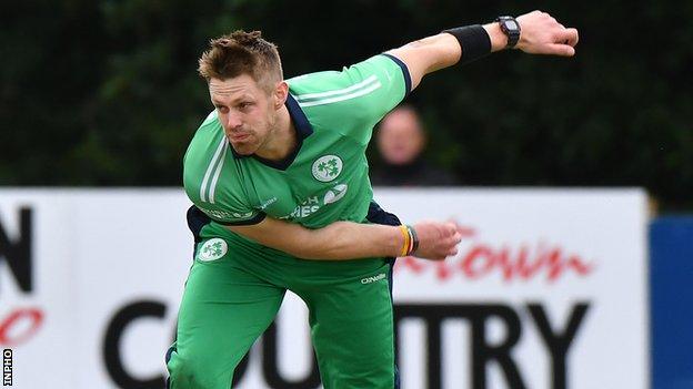 Ireland bowler Rankin earned one Test cap for England five years ago