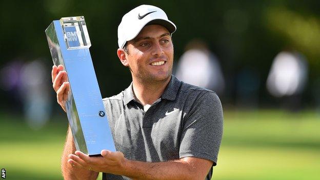 Francesco Molinari has equalled fellow Italian Costantino Rocca's five European Tour titles