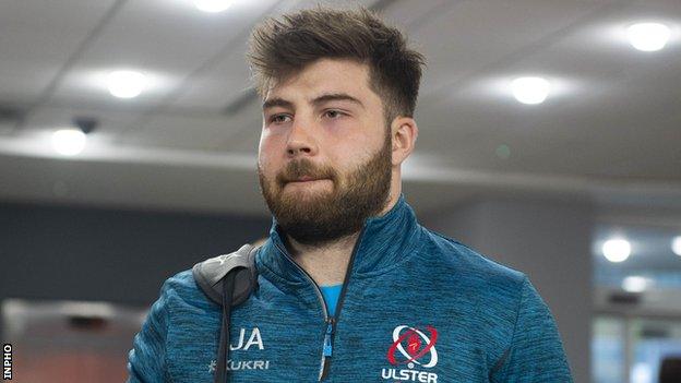 Ulster hooker John Andrew