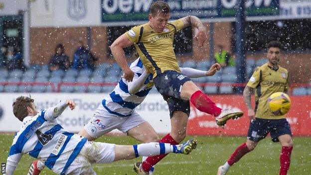 Lee Ashcroft equalises for Dundee