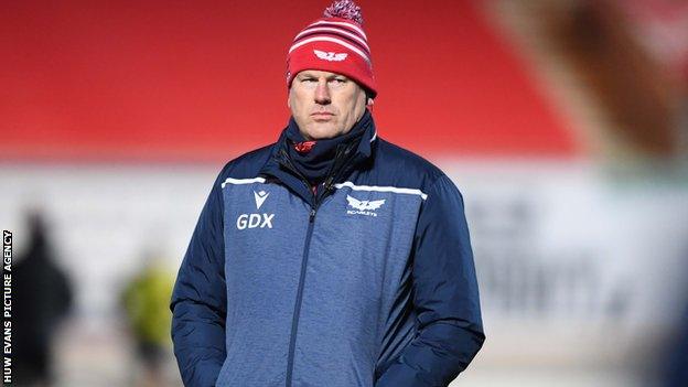 Glenn Delaney arrived at Scarlets as defence coach in 2019 before being appointed to replace Brad Mooar as head coach in 2020