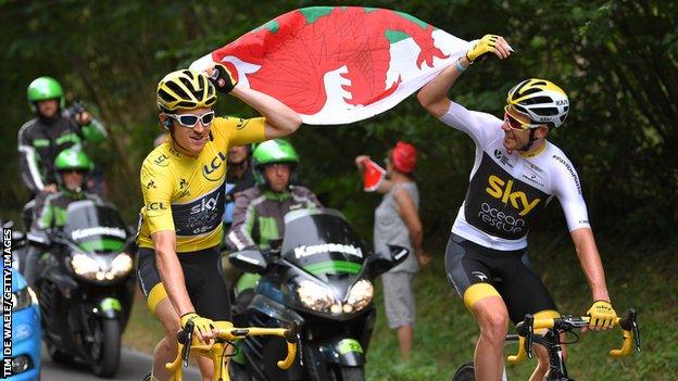 Luke Rowe Team Sky cyclist ruled out for 2018 with broken wrist BBC Sport