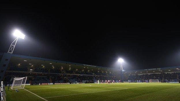 Priestfield Stadium home of Gillingham Football Club