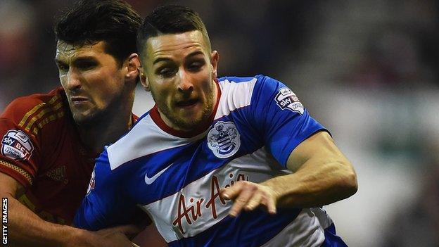 Conor Washington joined QPR from Peterborough united in January