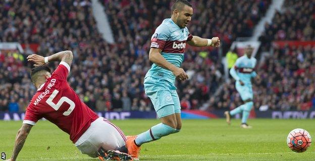 Marcos Rojo and Dimitri Payet