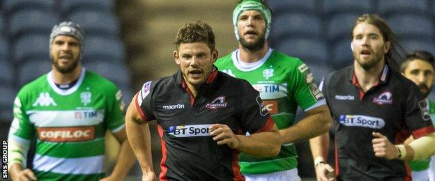 Edinburgh hooker Ross Ford