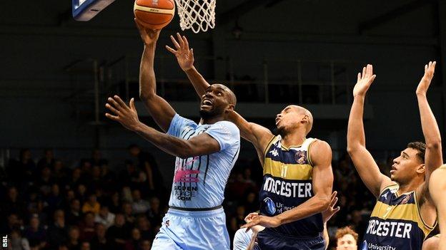 Tayo Ogedengbe in action for Surrey