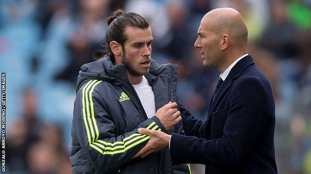 Bale and Zidane