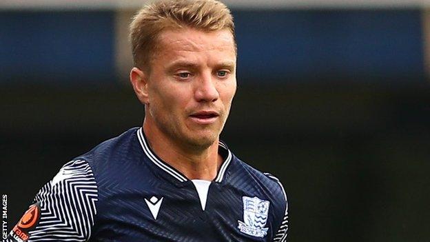 Jason Demetriou in action for Southend