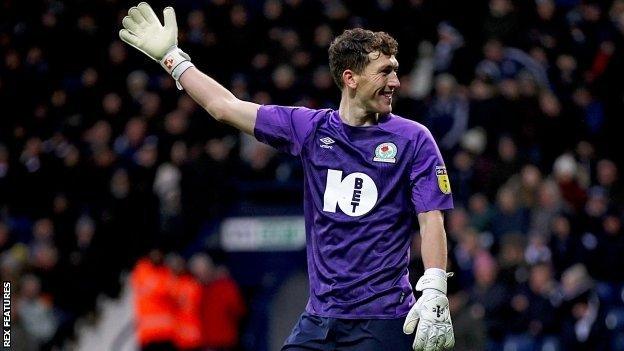 Blackburn Rovers' stand-in keeper, midfielder Richard Smallwood, saw out the final 17 minutes to earn his side a point