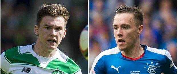 Kieran Tierney and Barrie McKay