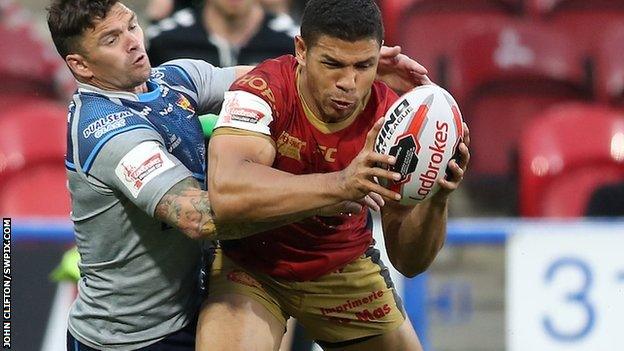 Winger David Mead got Catalans level with two tries in 11 second-half minutes, then scored two more late on