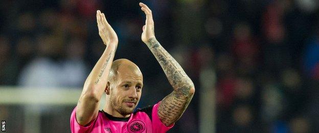 Scotland full-back Alan Hutton