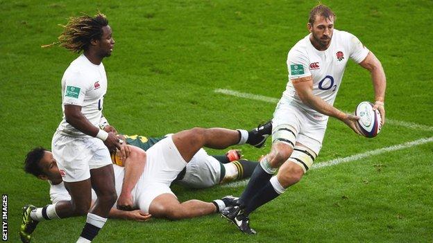 Marland Yarde and Chris Robshaw