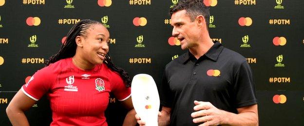 Sadia Kabeya and Dan Carter