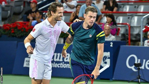 Wesley Koolhof of the Netherlands and Neal Skupski of Great Britain