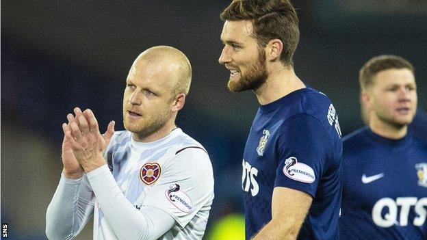 Hearts forward Steven Naismith