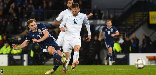 James Forrest's second goal