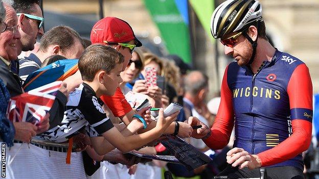 Sir Bradley Wiggins: 2012 Tour de France winner to train as social
